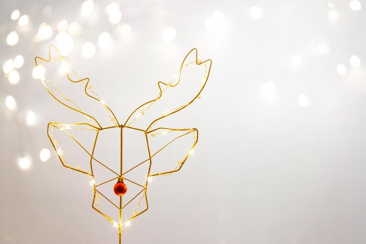 Foto niederwinkelansicht von beleuchteten lichtern gegen den himmel im winter