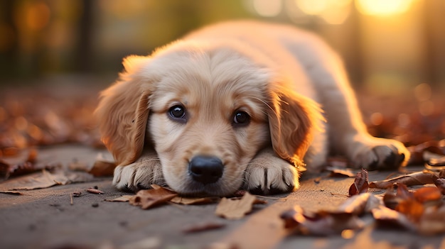 Niedlicher Baby-Golden Retriever