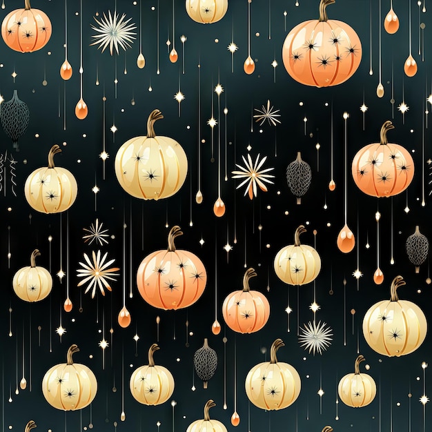 Niedliches Halloween-Designmuster