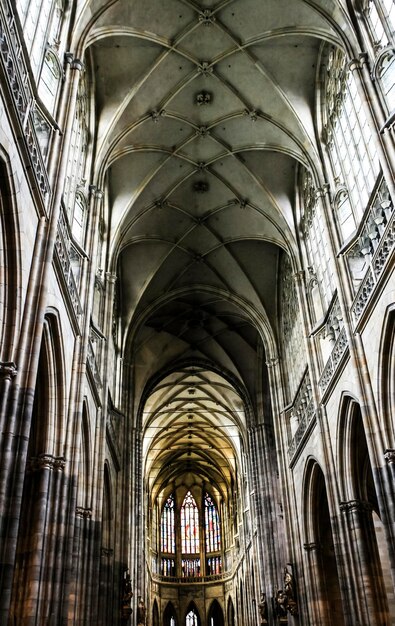 Foto niedriger blickwinkel auf die decke