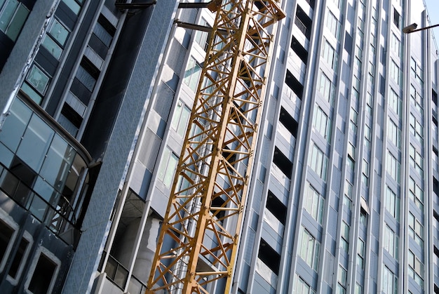 Niedrigwinkelansicht der gebauten Struktur