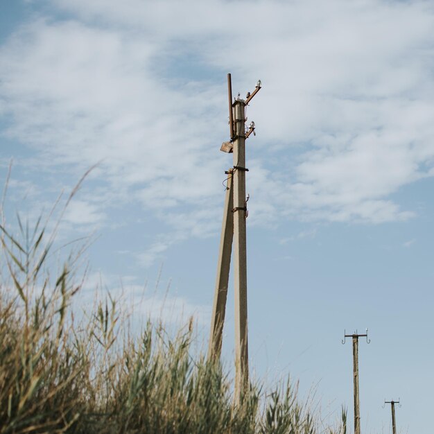 Foto niedrigwinkelansicht des himmels