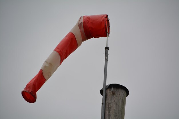 Foto niedrigwinkelansicht des windschirms vor klarem himmel