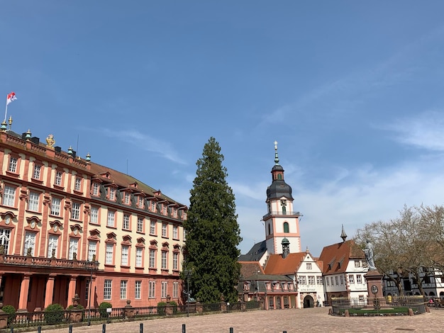 Foto niedrigwinkelansicht von gebäuden gegen den himmel