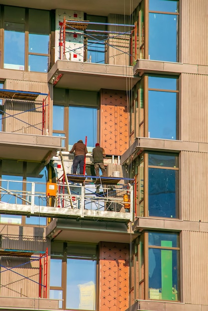 Foto niedrigwinkelansicht von gebauten strukturen