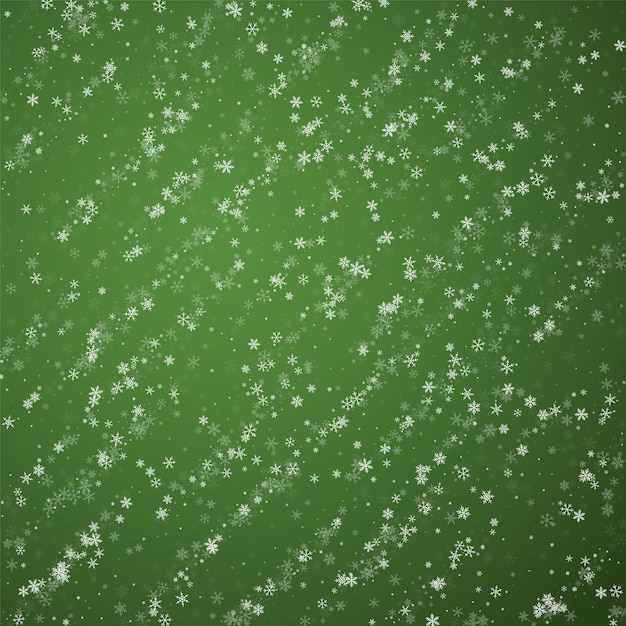 La nieve se superpone al fondo de Navidad sutil