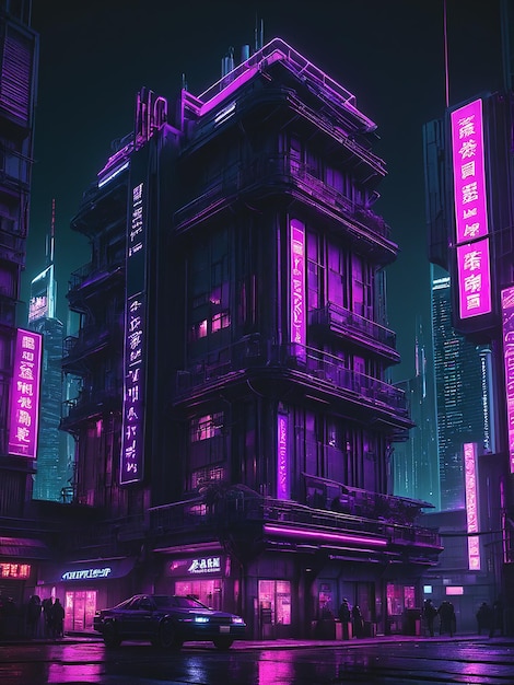 Night City Cyber Punk Tema 9 (em inglês)