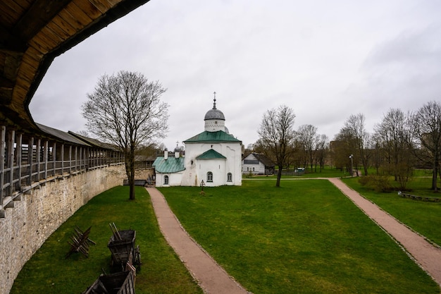 Nikolsky-Kathedrale. Festung Izborsk. Oblast Isborsk Pskow. Historische Orte Russlands.