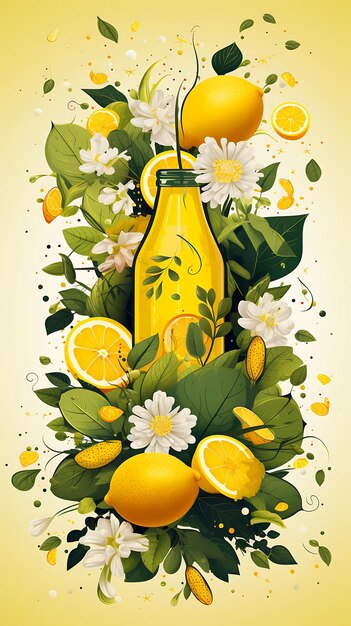 Nimbu Soda Limón y soda Decoración Colores frescos y gaseosos Celebraciones indias Estilo de vida Cocina