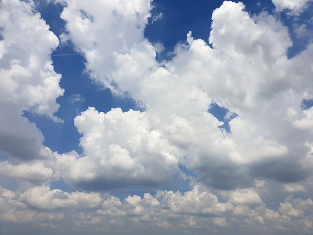 Nimbus nubes en los fondos del cielo