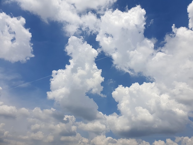 Nimbus nubes en los fondos del cielo