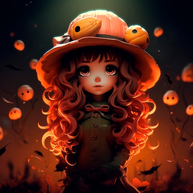 niña halloween