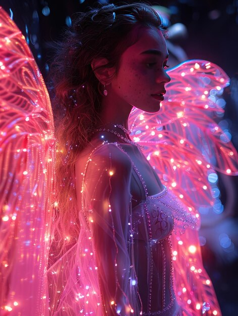 Niña en la luz