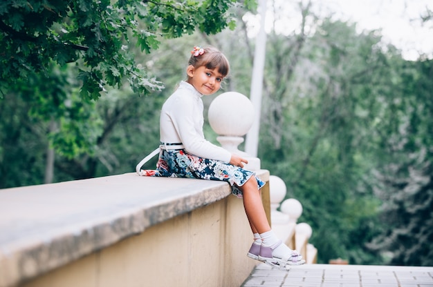 Niña en el parque