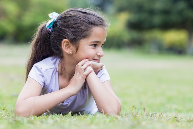 Niña sonriendo