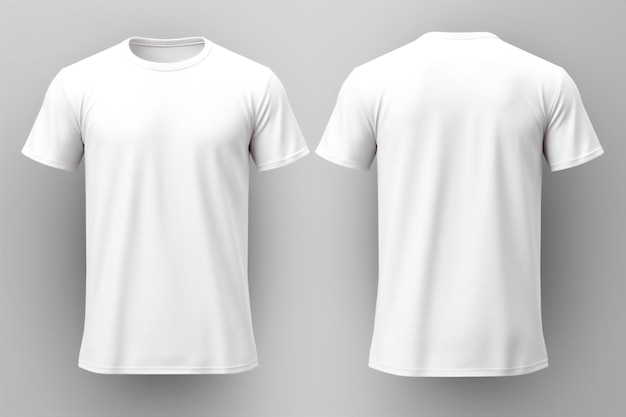 Foto ninguém mockup copiadora espaço camiseta branca cabide fashion top de pano camisa de algodão renderização em branco