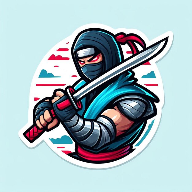 Ninja-Aufkleber