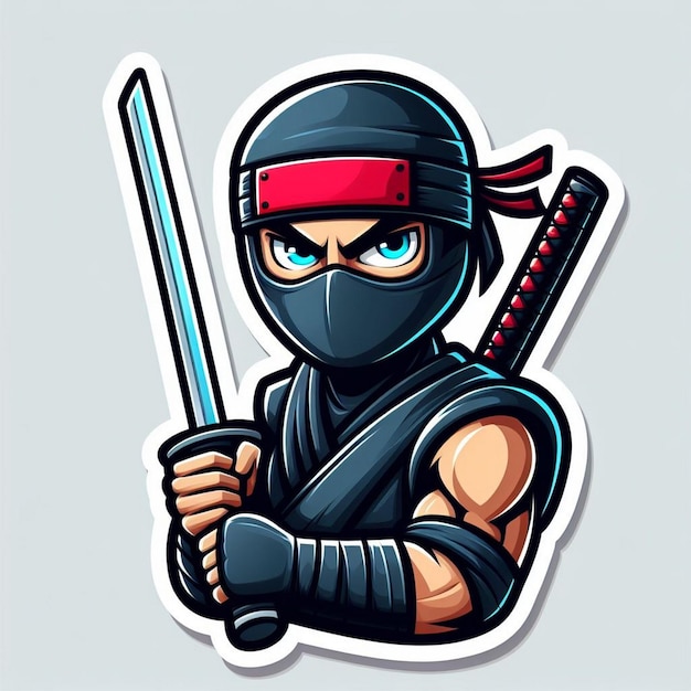 Ninja-Aufkleber