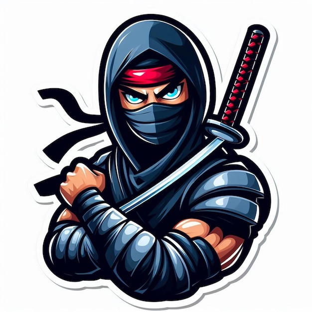 Ninja-Aufkleber