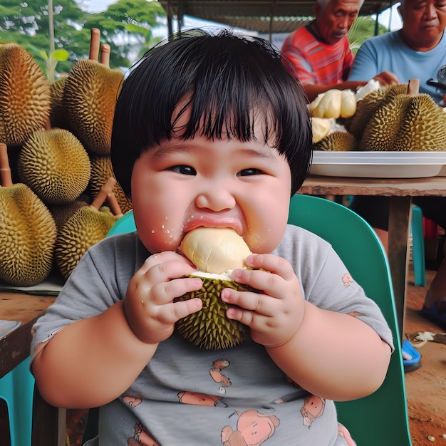 El niño Durian.