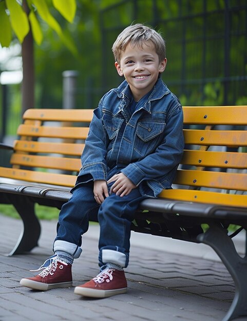 Un niño hermoso y tan lindo. Sonrisa de niño.