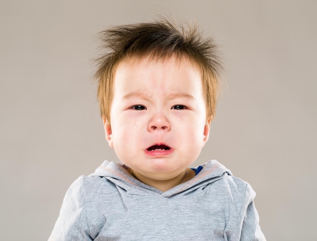 niño llorando