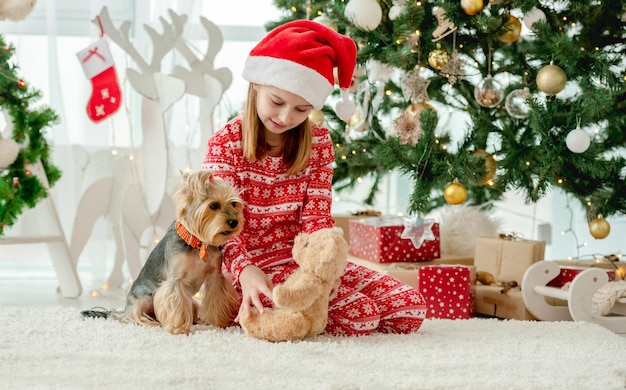 Niño en Navidad