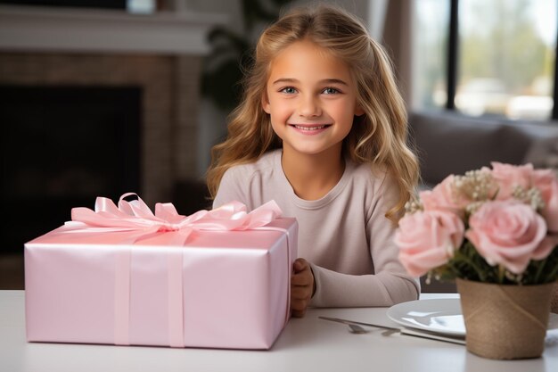 Niño con pastel de cumpleaños