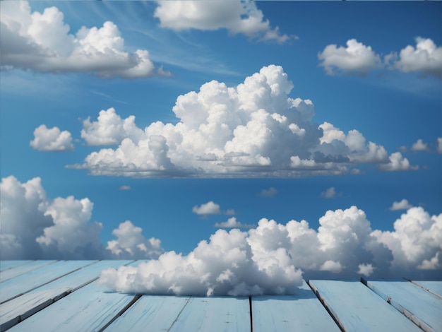 Niños adorables o fondo de bebé con nubes blancas