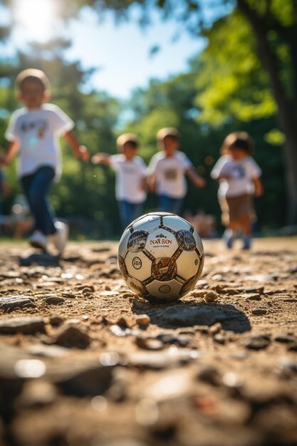 niños deporte HD 8K papel tapiz Imagen fotográfica de stock