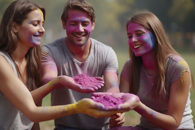 Los niños y niñas indios están disfrutando de las festividades de vacaciones en abundancia