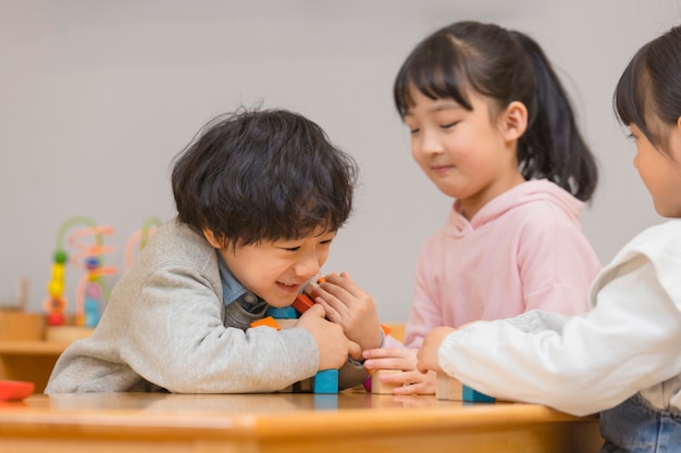 Niños de regreso a la escuela