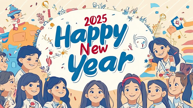 Niños del sur de Asia iluminan las celebraciones del Año Nuevo