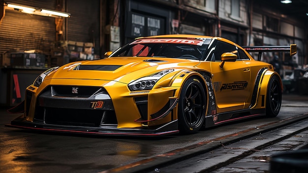 El Nissan GTR R35 es el mejor papel tapiz de los coches JDM