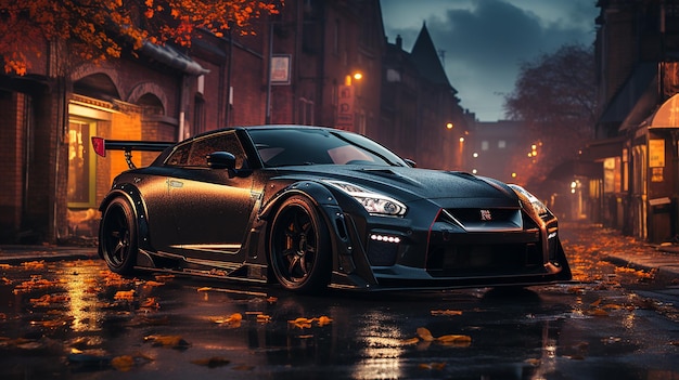 Foto el nissan gtr r35 es el mejor papel tapiz de los coches jdm