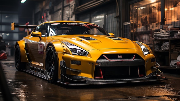 El Nissan GTR R35 es el mejor papel tapiz de los coches JDM