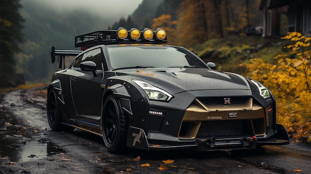 Foto el nissan gtr r35 es el mejor papel tapiz de los coches jdm