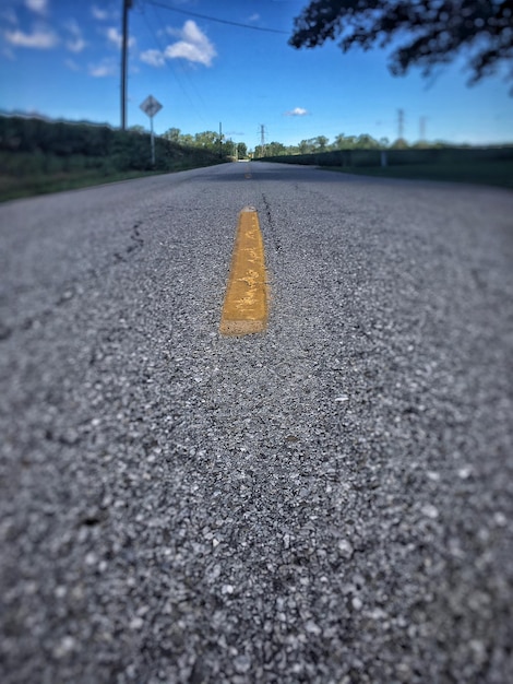 Nivel de la superficie de la carretera