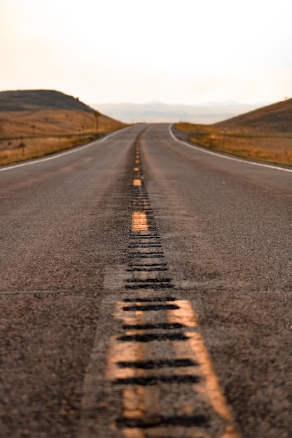 Nivel de la superficie de la carretera