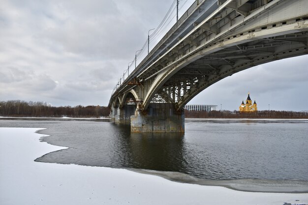 Nizhny Novgorod. rio ponte