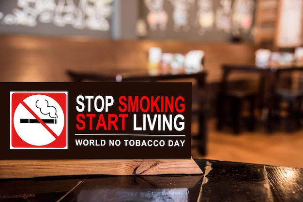 No fumar y Día Mundial Sin Tabaco