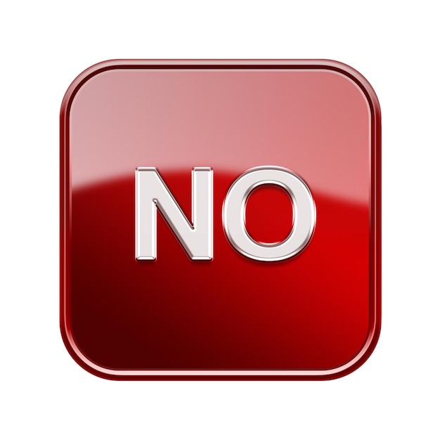 No hay icono rojo brillante