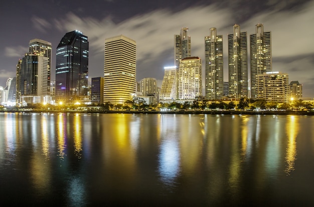 Noche de Bangkok tiro