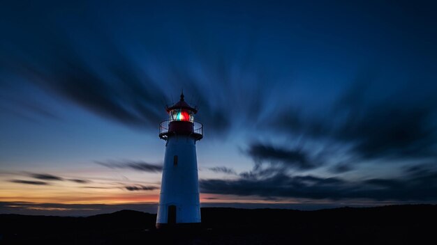 Foto noche de faro