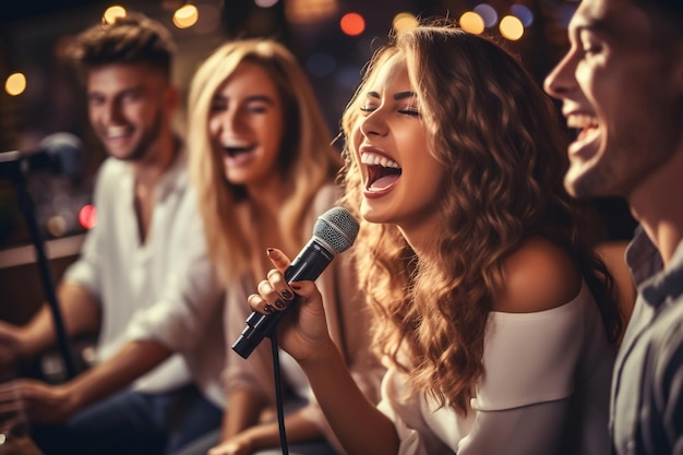 Noche de Karaoke en casa con la IA generativa de la pandilla