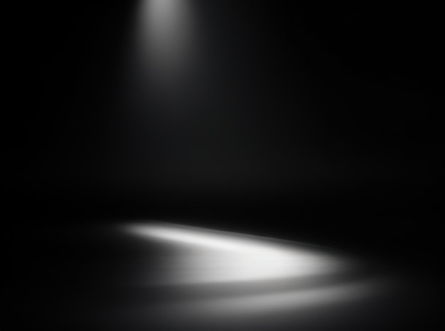 Noche de obsidiana Minimal luz abstracta de fondo