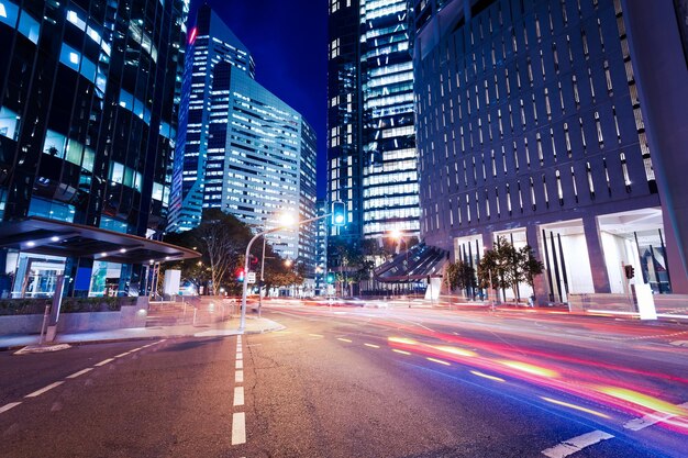 Foto noches de la ciudad de brisbane