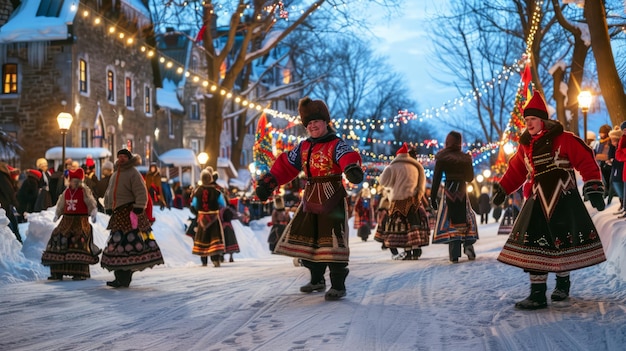 Foto noches de música y danza folclórica de quebec