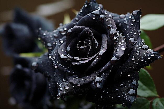Foto noir whispers sinnliche schwarze rose schwarze rose bildfotografie