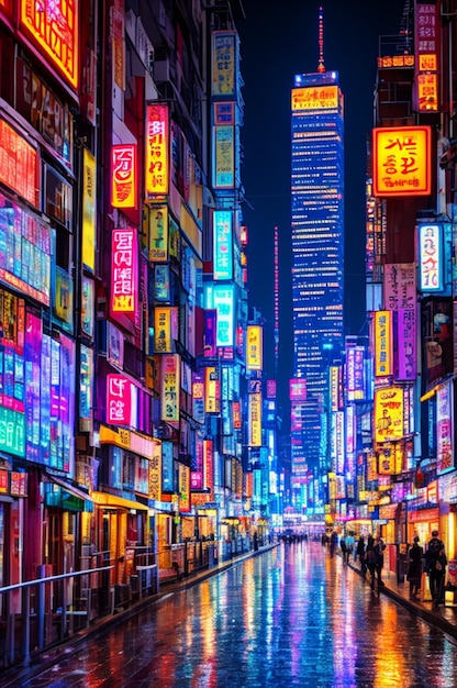 Noite de Osaka